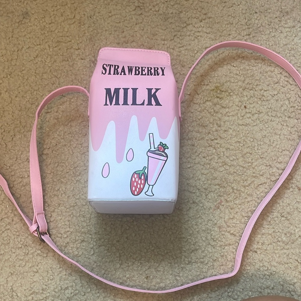 STRAWBERRY MILK BAG